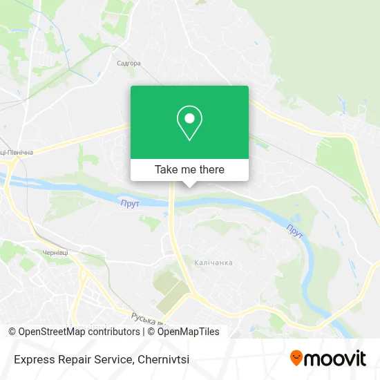 Express Repair Service map
