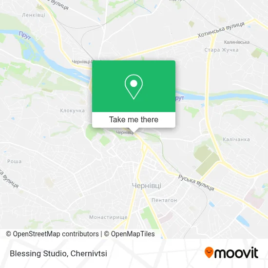 Blessing Studio map