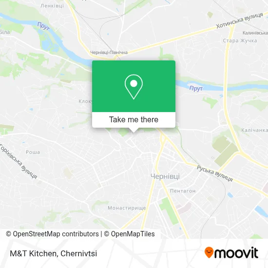 M&T Kitchen map