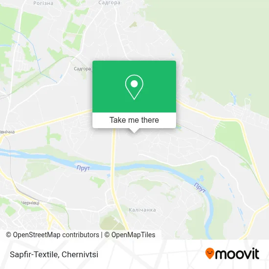 Sapfir-Textile map