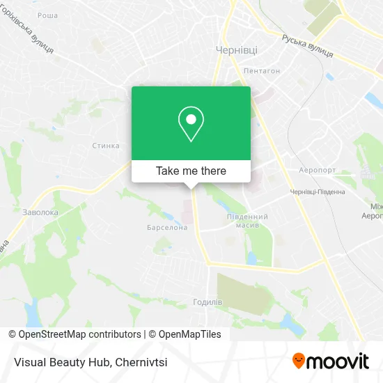 Visual Beauty Hub map