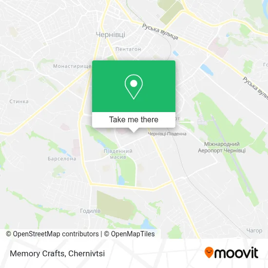 Memory Crafts map