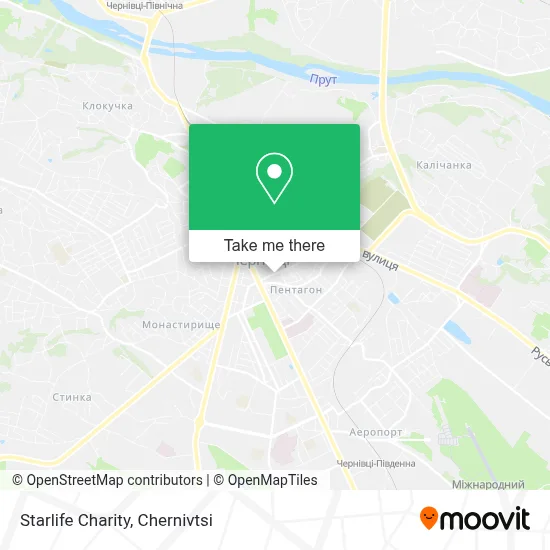 Starlife Charity map