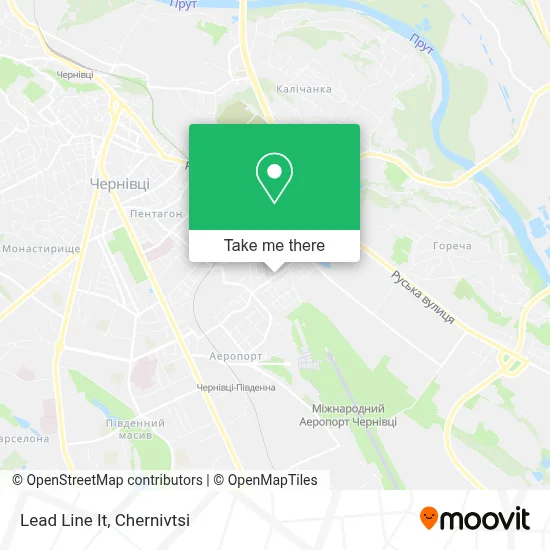 Lead Line It map