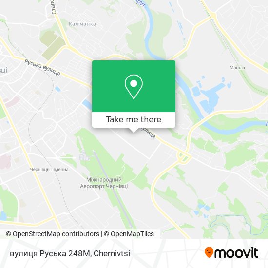 вулиця Руська 248М map