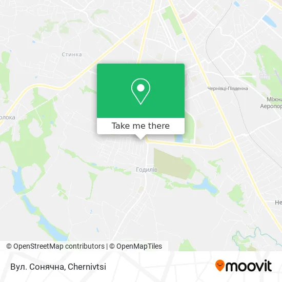 Вул. Сонячна map
