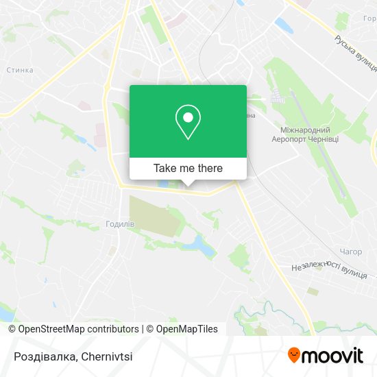 Карта Роздівалка