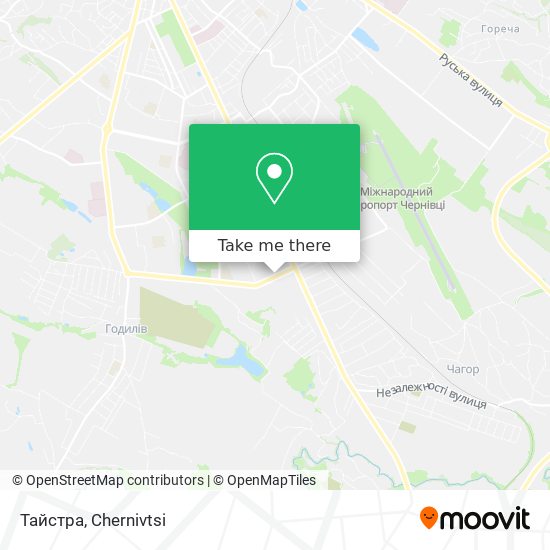 Тайстра map