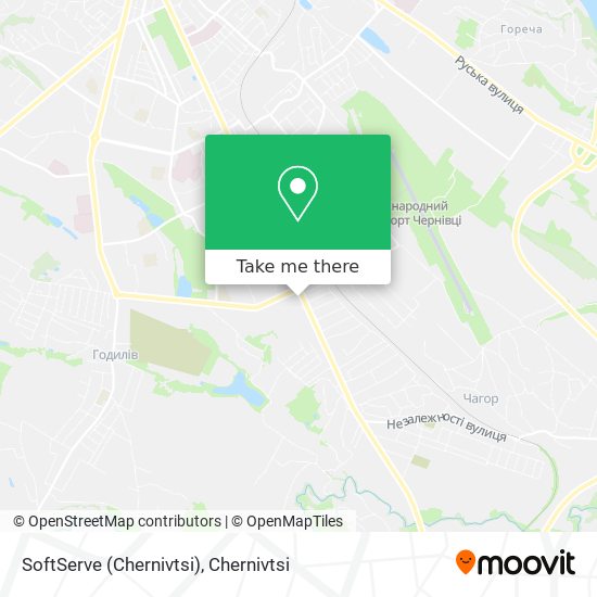 SoftServe (Chernivtsi) map