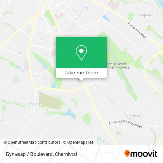 Бульвар / Boulevard map