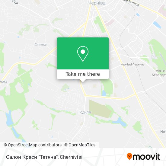 Салон Краси "Тетяна" map