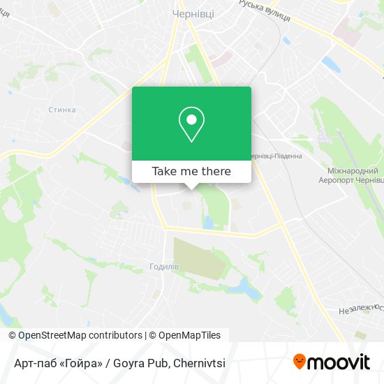 Арт-паб «Гойра» / Goyra Pub map