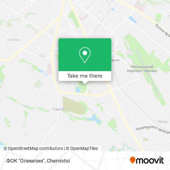 ФОК "Олимпия" map