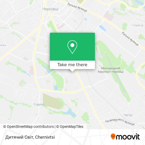 Карта Дитячий Світ