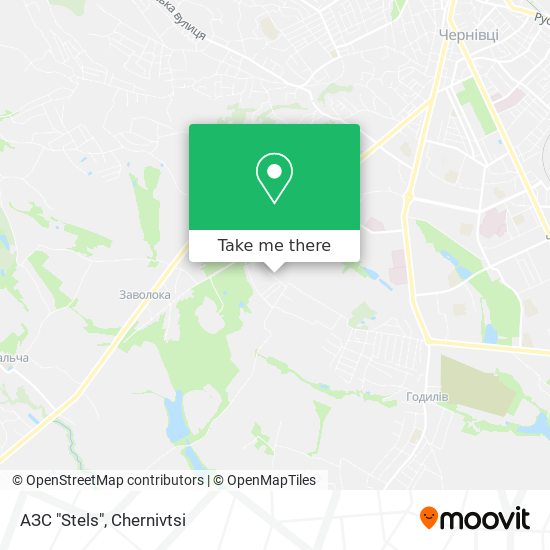 АЗС "Stels" map
