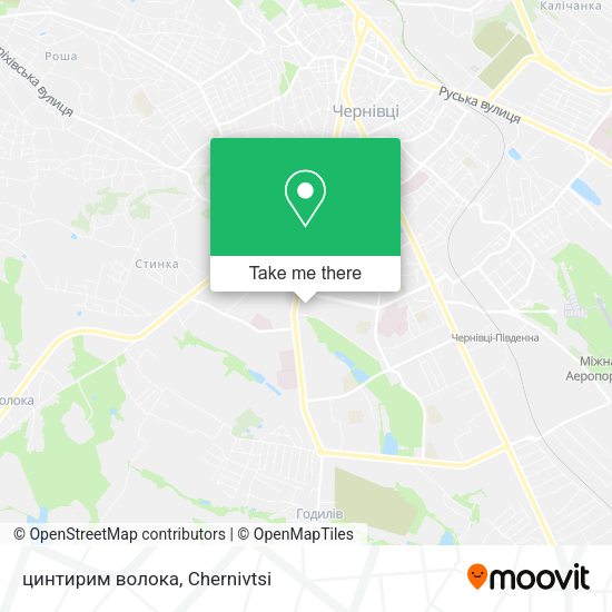 Карта цинтирим волока
