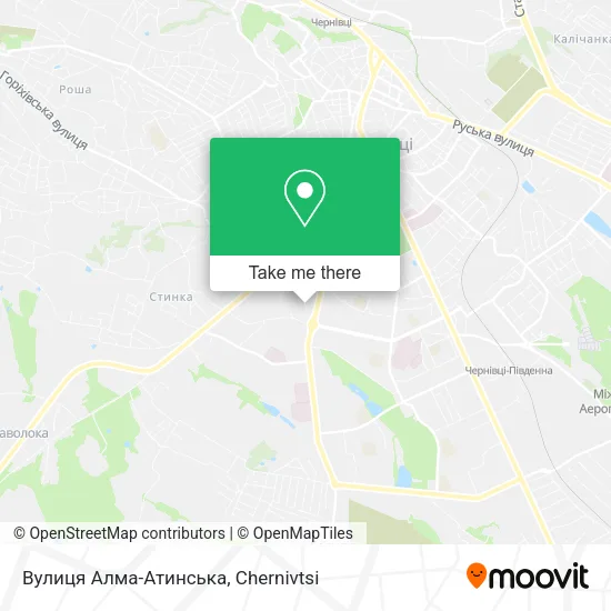 Вулиця Алма-Атинська map