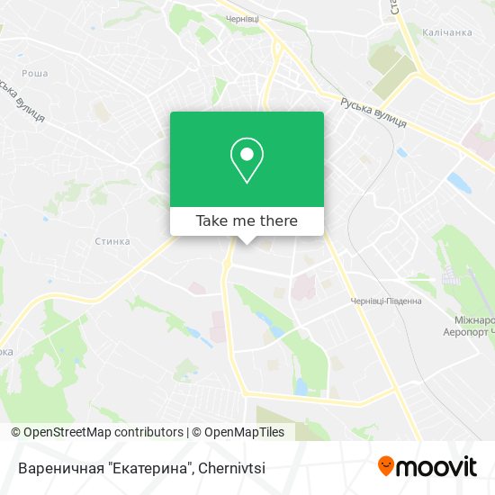 Карта Вареничная "Екатерина"