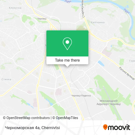 Карта Черноморская 4а