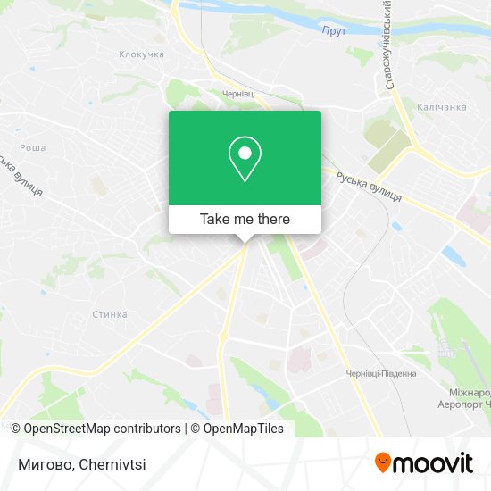 Карта Мигово