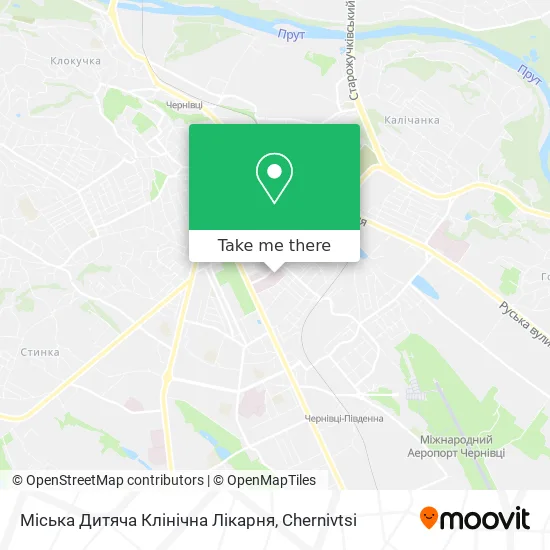Міська Дитяча Клінічна Лікарня map