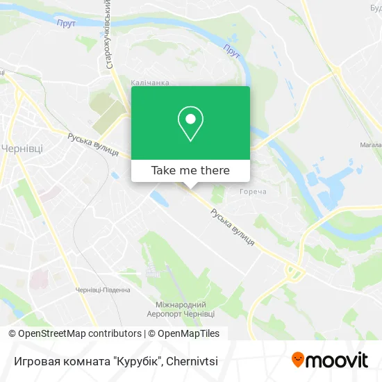Игровая комната "Курубік" map