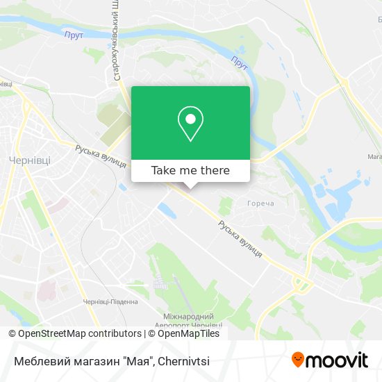 Меблевий магазин "Мая" map