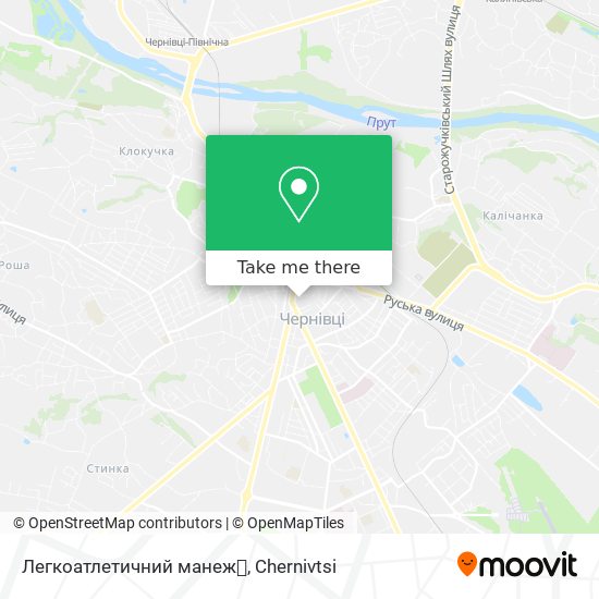 Легкоатлетичний манеж🏆 map
