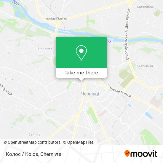 Колос / Kolos map