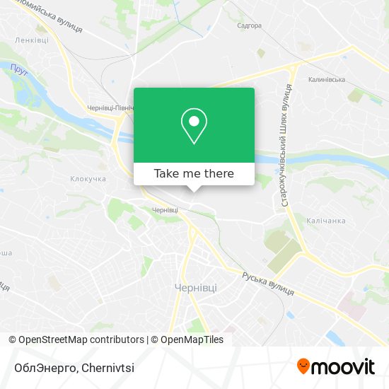 ОблЭнерго map