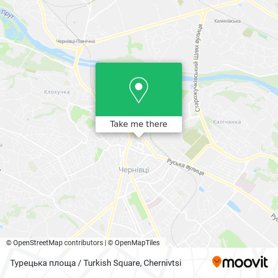 Карта Турецька площа / Turkish Square