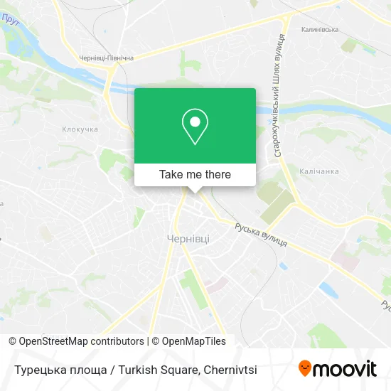 Карта Турецька площа / Turkish Square