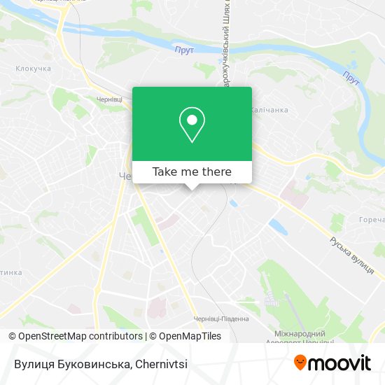 Вулиця Буковинська map