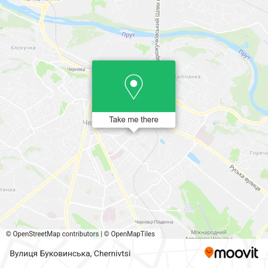 Карта Вулиця Буковинська