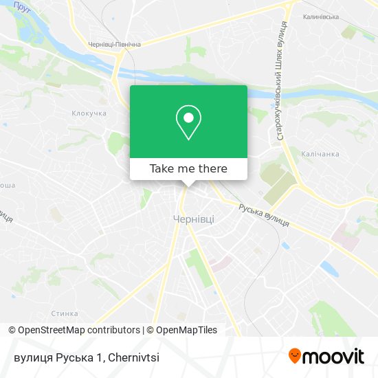 вулиця Руська 1 map