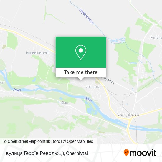 вулиця Героїв Революції map