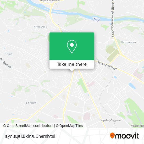 вулиця Шкіля map