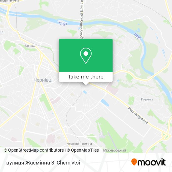 вулиця Жасмінна 3 map