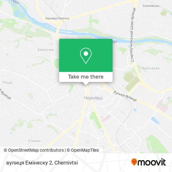 вулиця Емінеску 2 map