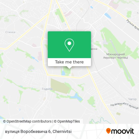 вулиця Воробкевича 6 map