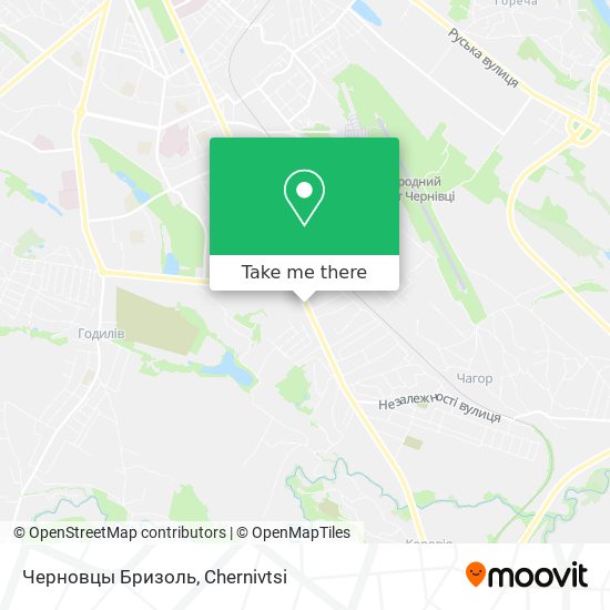 Черновцы Бризоль map