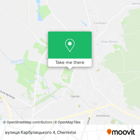вулиця Карбулицького 4 map