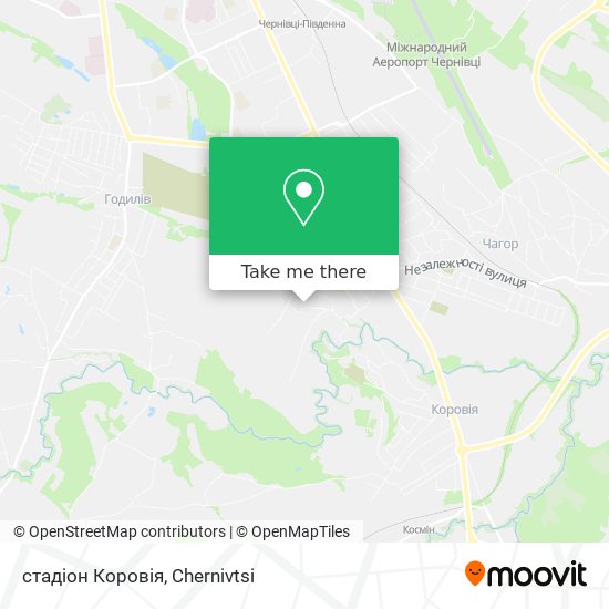 стадіон Коровія map