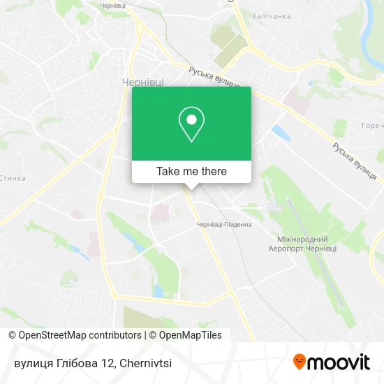 вулиця Глібова 12 map