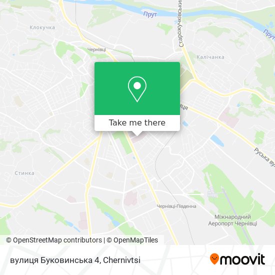 вулиця Буковинська 4 map