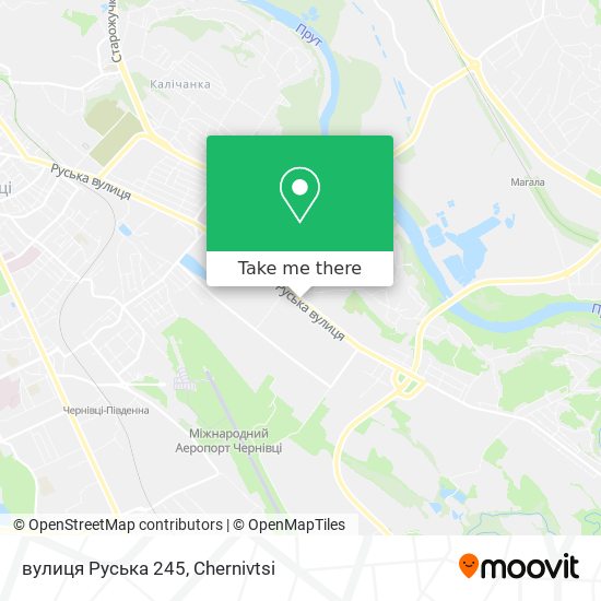 вулиця Руська 245 map
