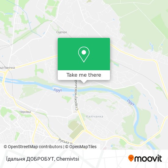 Їдальня ДОБРОБУТ map