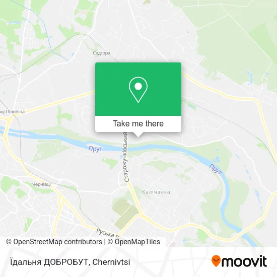 Карта Їдальня ДОБРОБУТ