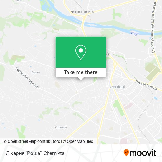 Лікарня "Роша" map