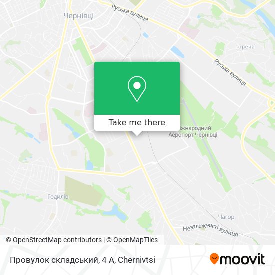 Провулок складський, 4 А map